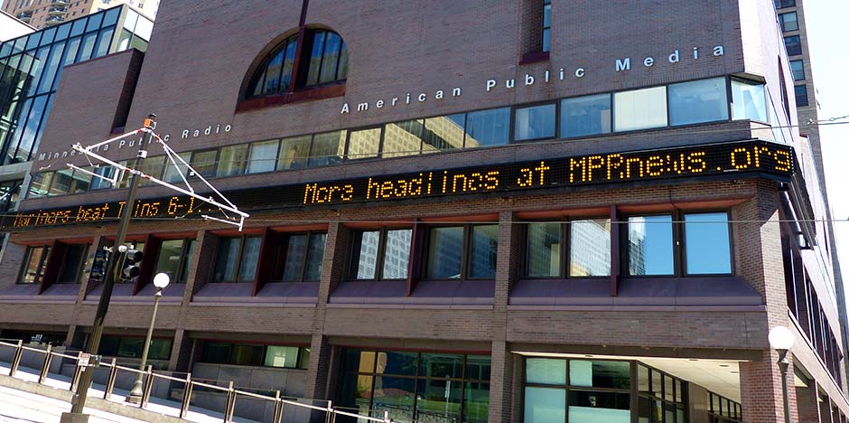 APMG Building and Logo